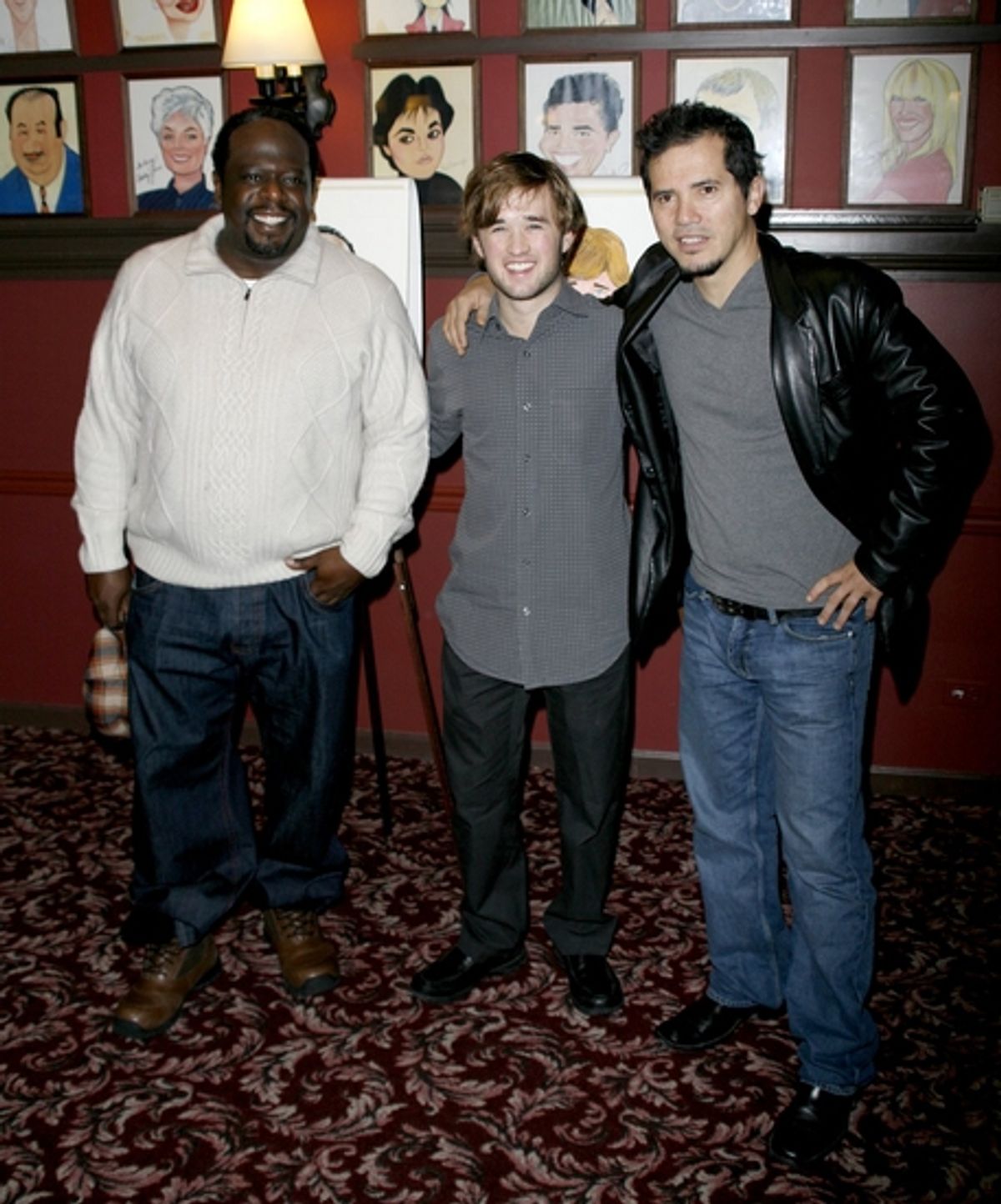 Cedric The Entertainer, Haley Joel Osment and John Leguizamo at 