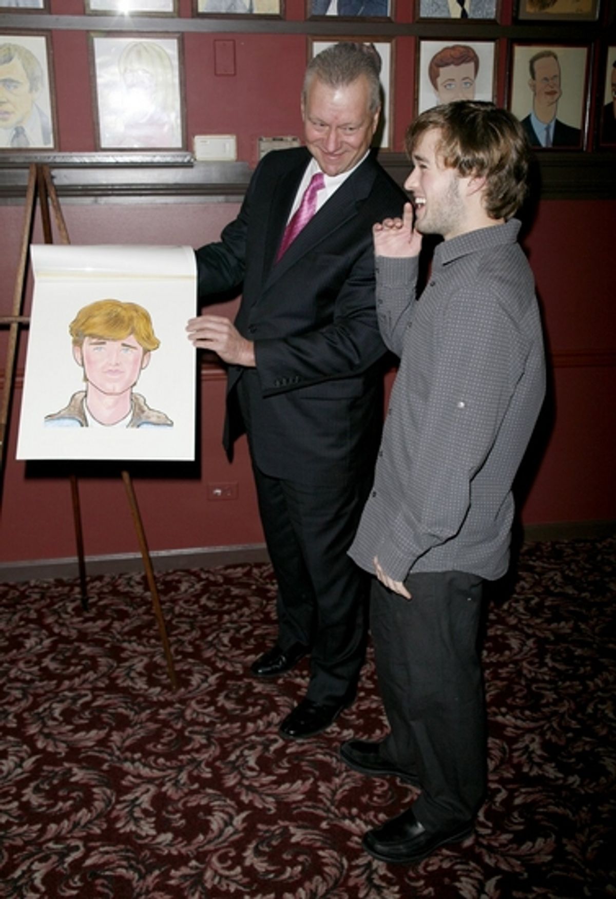 Max Klimavicius and Haley Joel Osment at 