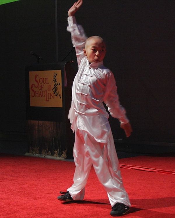 Wang Sen as young Hui Guang Photo