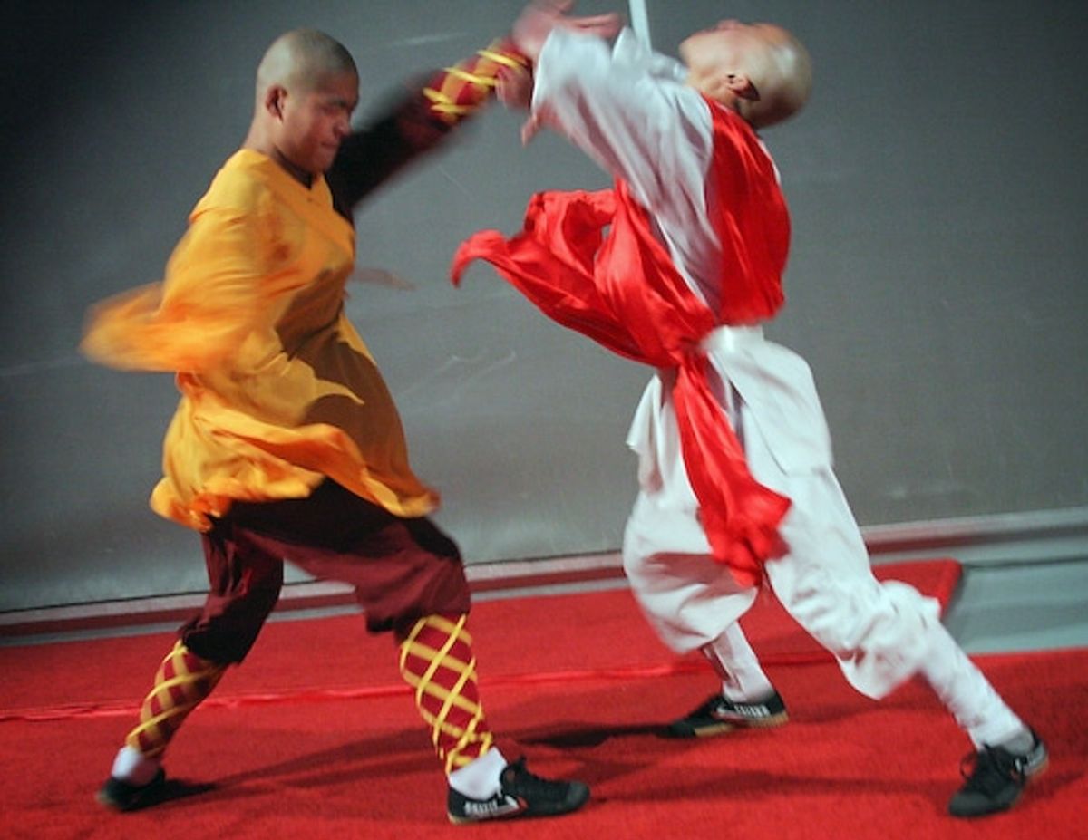 Zhang Zhigang and Yu Fei at 