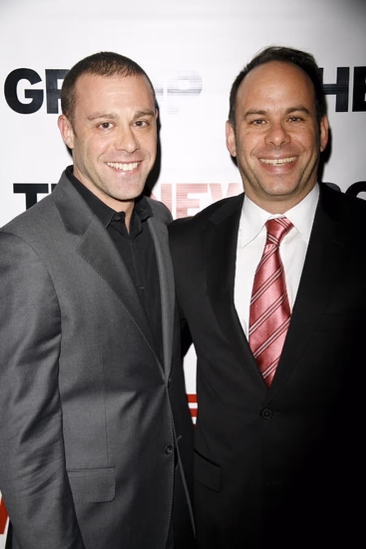 Matt Rausch and Andrew Polk at The New Group Honors Ethan Hawke