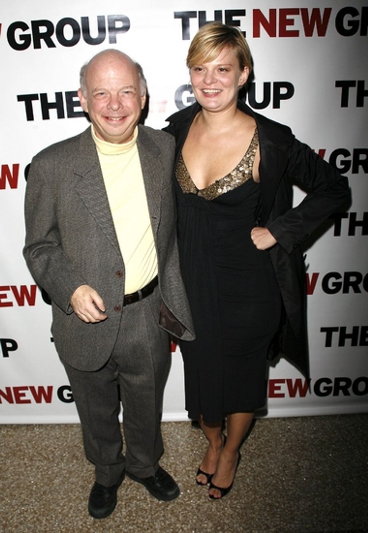 Wallace Shawn and Martha Plimpton

 at 