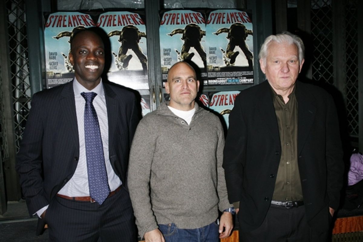 Ato Essandoh, John Sharian and David Rabe at 