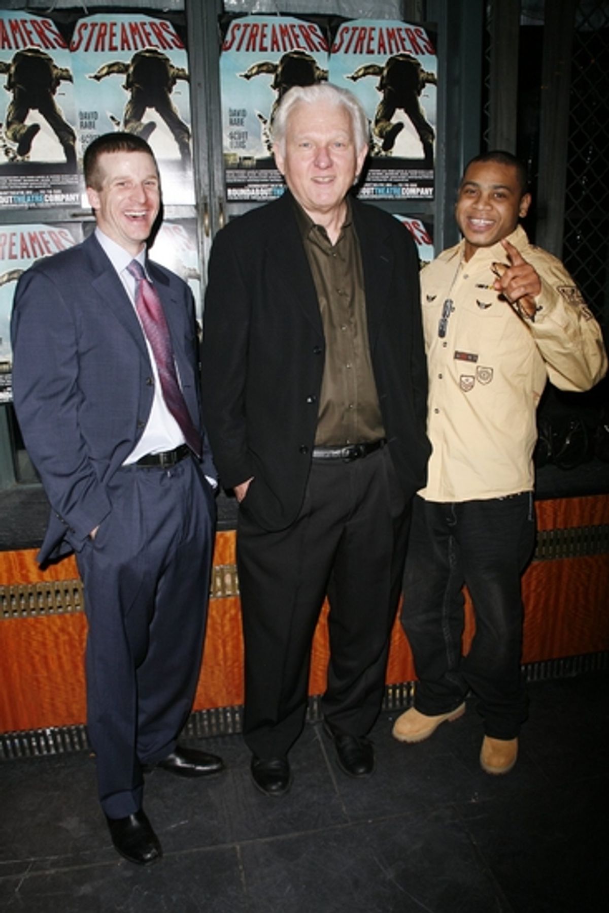 Brad Fleischer, David Rabe and J.D. Williams at 