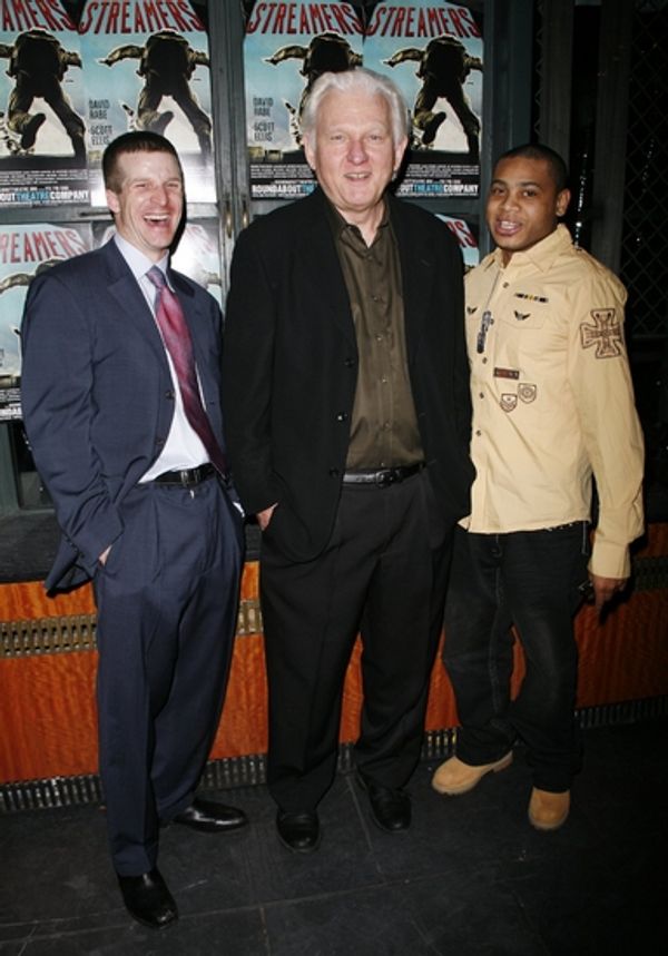 Brad Fleischer, David Rabe and J.D. Williams Photo
