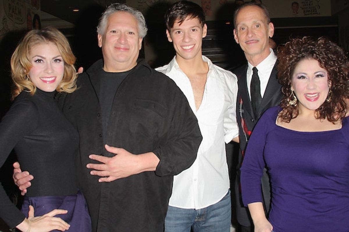 Kate Loprest, Harvey Fierstein, Constantine Rousouli, John Waters, and Marissa Perry at 