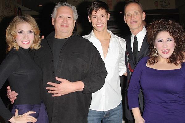 Kate Loprest, Harvey Fierstein, Constantine Rousouli, John Waters, and Marissa Perry Photo