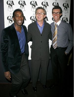 Norm Lewis, Thomas Schumacher and Gavin Lee Photo