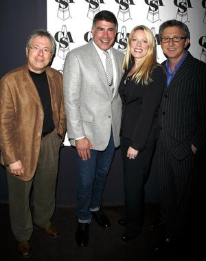 Alan Menken, Bryan Batt, Sherie Rene Scott and Thomas Schumacher Photo