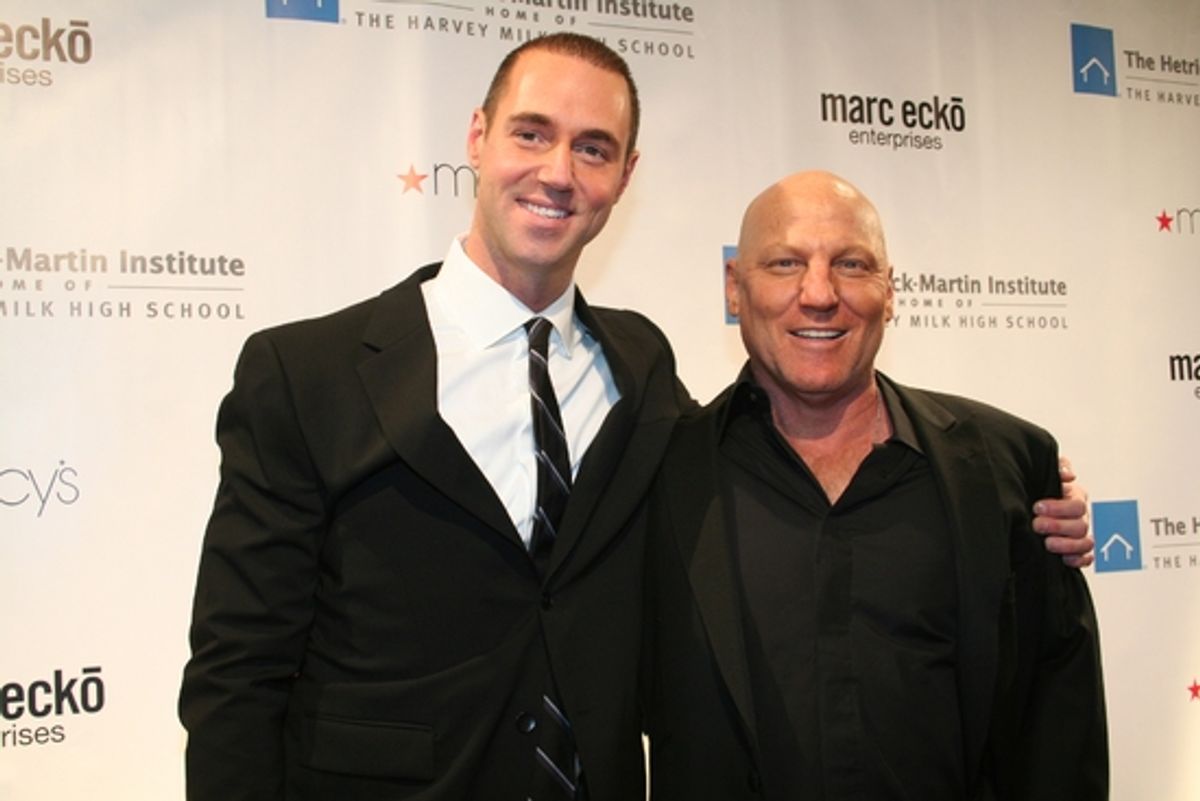 Rob Smith and Designer Steve Madden at The 2008 Emery Awards Gala