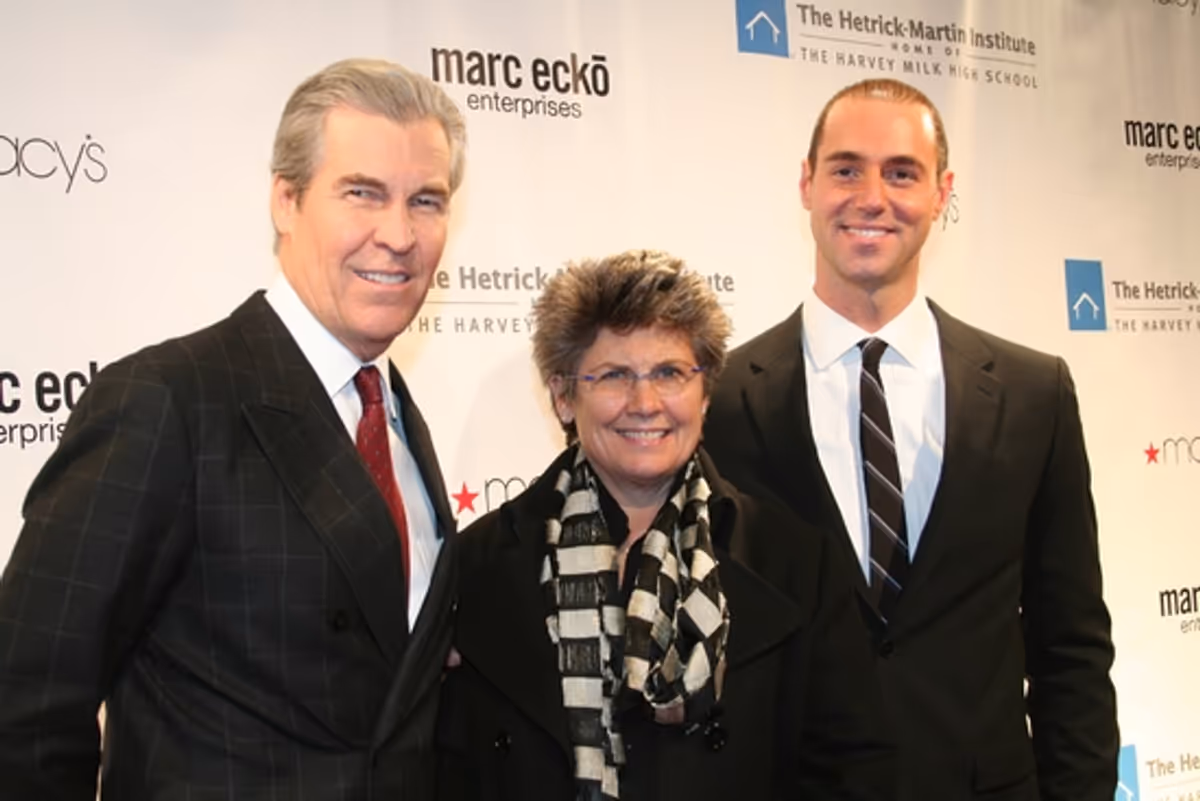 Jerry Lungren (CEO Macy's), Janet Grove (Vice Chairman Macy's) and Rob Smith at The 2008 Emery Awards Gala