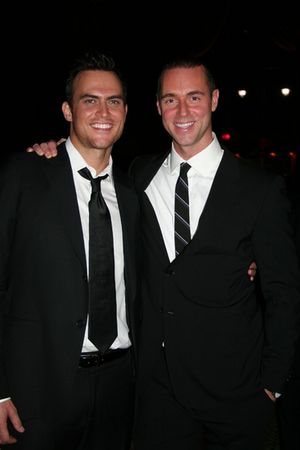 Cheyenne Jackson and Rob Smith

 Photo