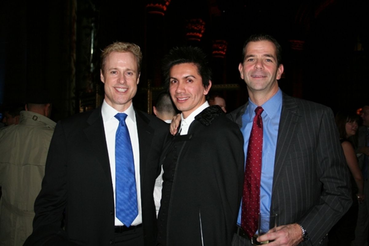 Glenn Connolly, Enrique Alarcon and Bob Nolan at 