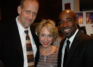 Doug Hosney, stage manager of the original production reunites with Carter Calvert an Photo