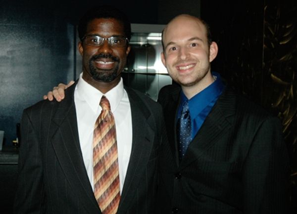 The business guys, Marshall Jones III, Executive Director and Jason Goldstein, Direct Photo