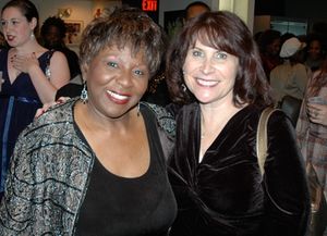 Cast member Sandra Reaves-Phillips and Sandra Lanman -former Crossroads publicist and Photo