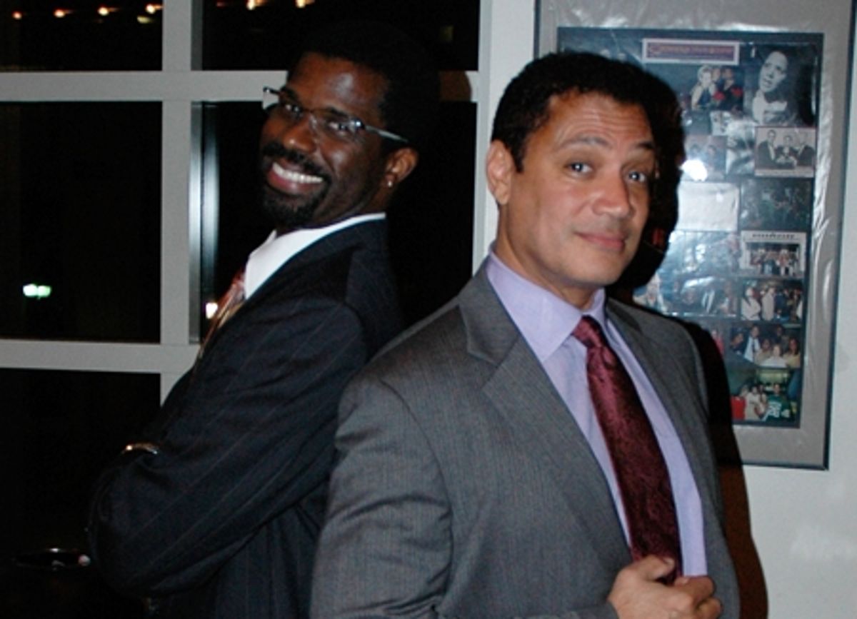 The mastermands of Crossroads. Marshall Jones III, Executive Director and Ricardo Khan, Artistic Director at 