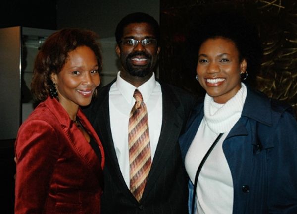 Suzanne Douglas with Crossroads Executive Director Marshall Jones III and his wife an Photo