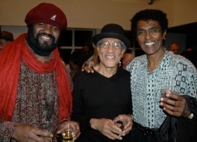 Cast members Gregory Porter, Mississippi Charles Bevel and Chic Street Man Photo