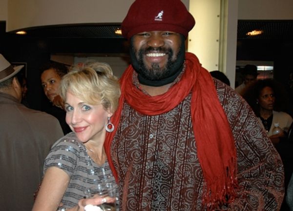 Cast members Carter Calvert and Gregory Porter Photo