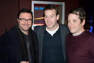 Nathan Lane, Mike Birbiglia and Matthew Broderick Photo
