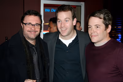 Nathan Lane, Mike Birbiglia and Matthew Broderick Photo
