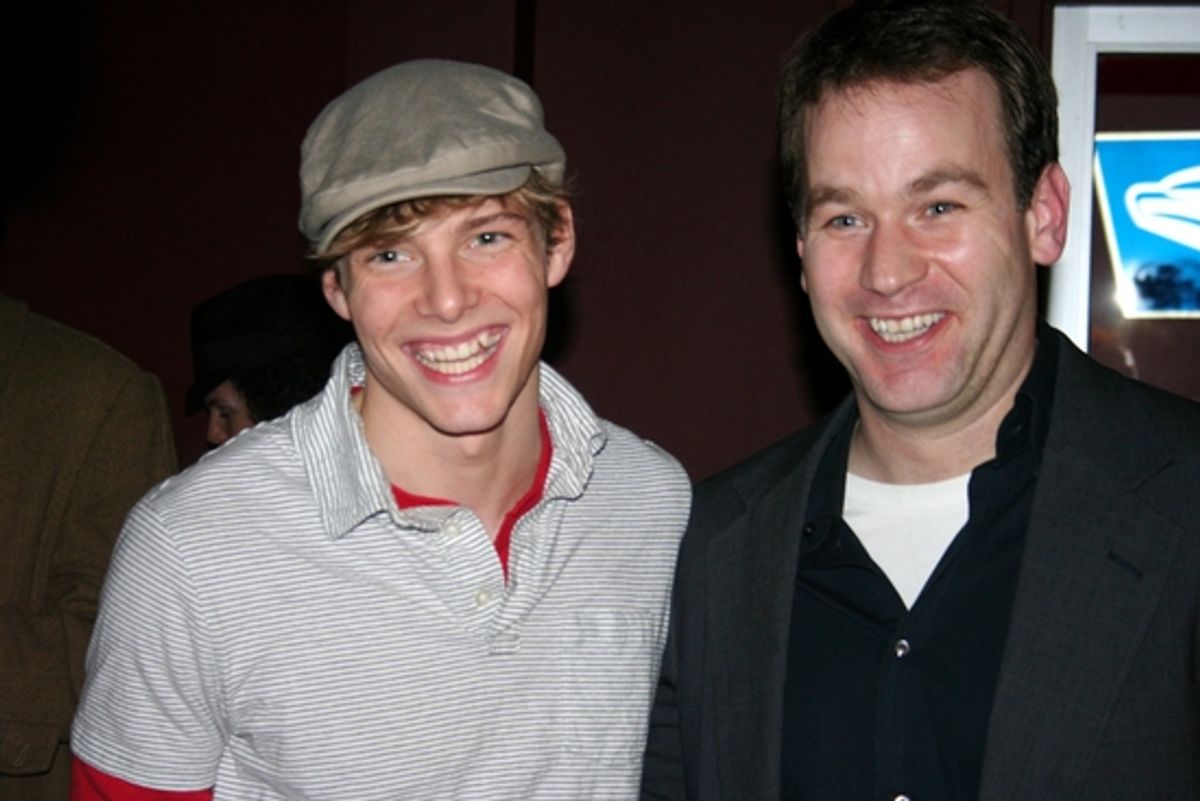 Hunter Parrish and Mike Birbiglia at 