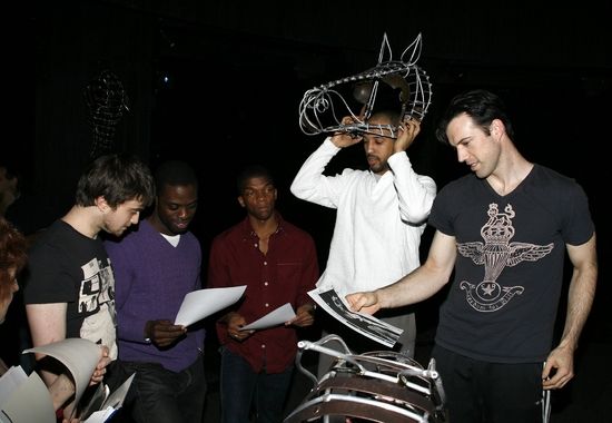 Photo Coverage: EQUUS Unveils Original 'Horse Head' Prop — photo 21 of 39