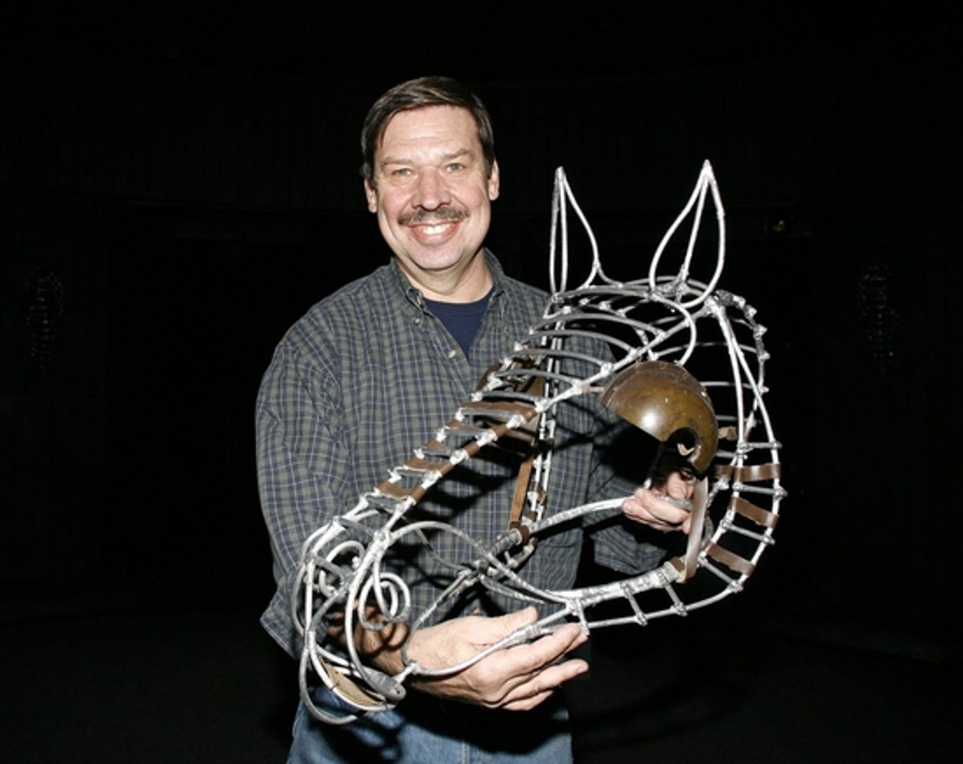 Photo Coverage: EQUUS Unveils Original 'Horse Head' Prop  Image