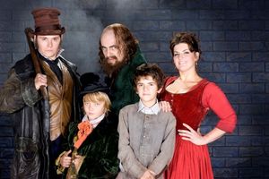Burn Gorman, Eric Dibb Fuller, Rowan Atkinson, Laurence Jeffcoate and Jodie Prenger Photo