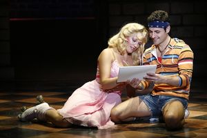 Elizabeth Stanley (as Kira) and Max von Essen (as Sonny)  Photo