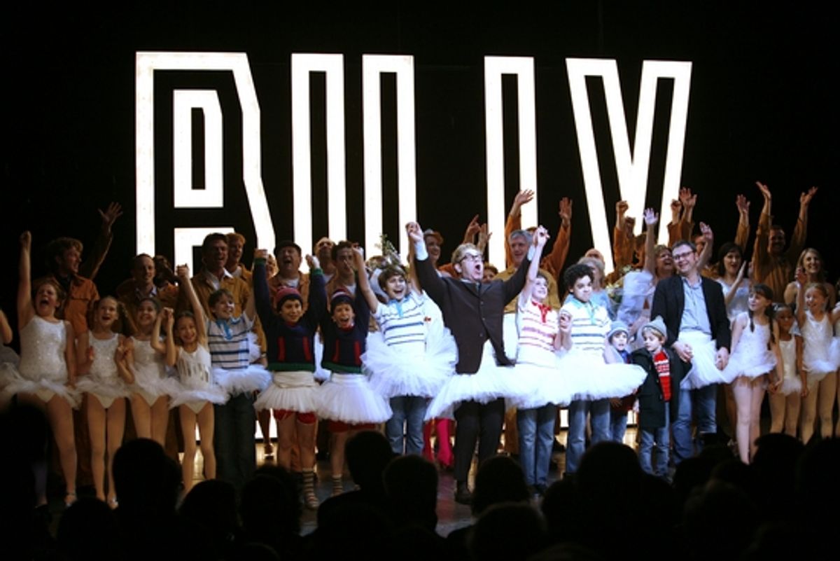 Kiril Kulish, Elton John, Trent Kowalik, David Alvarez and the entire company at 