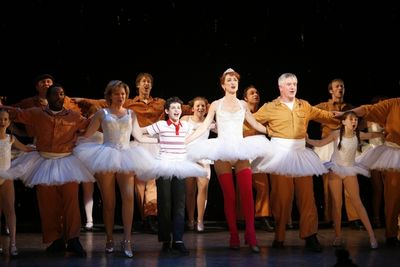 
Leah Hocking, Trent Kowalik, Haydn Gwynne and Gregory Jbara Photo
