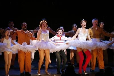 
Leah Hocking, Trent Kowalik, Haydn Gwynne and Gregory Jbara Photo