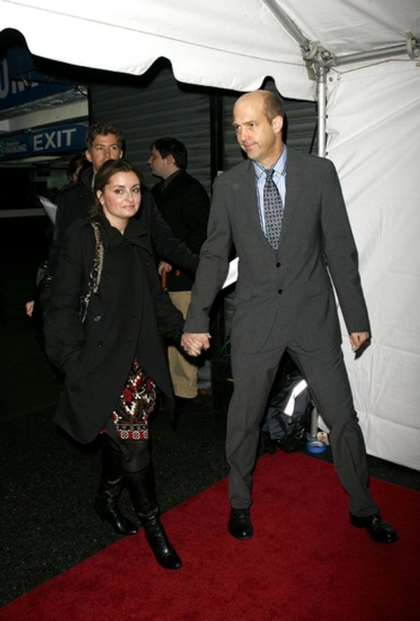 Anthony Edwards and wife Jeanine Lobell Photo