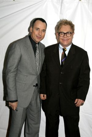 David Furnish and Elton John Photo
