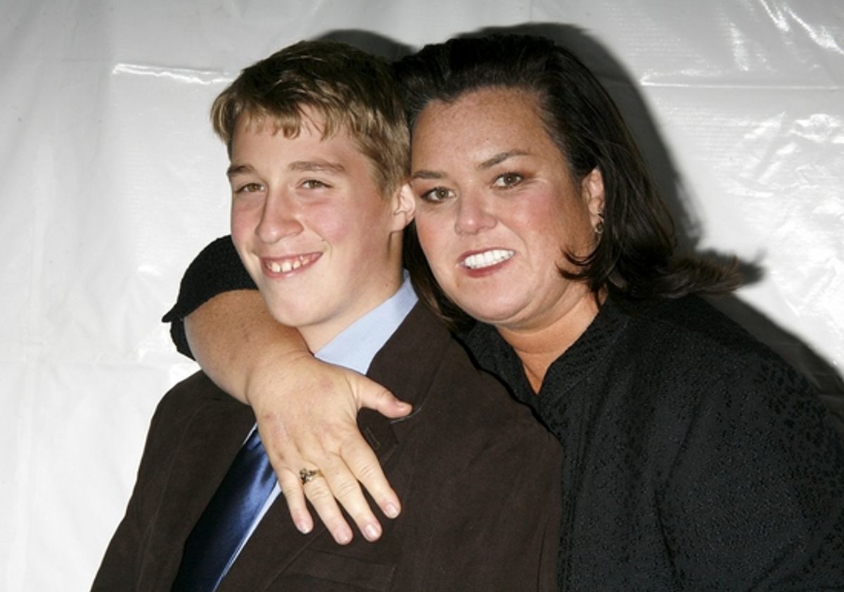 Parker O'Donnell and Rosie O'Donnell

 at 