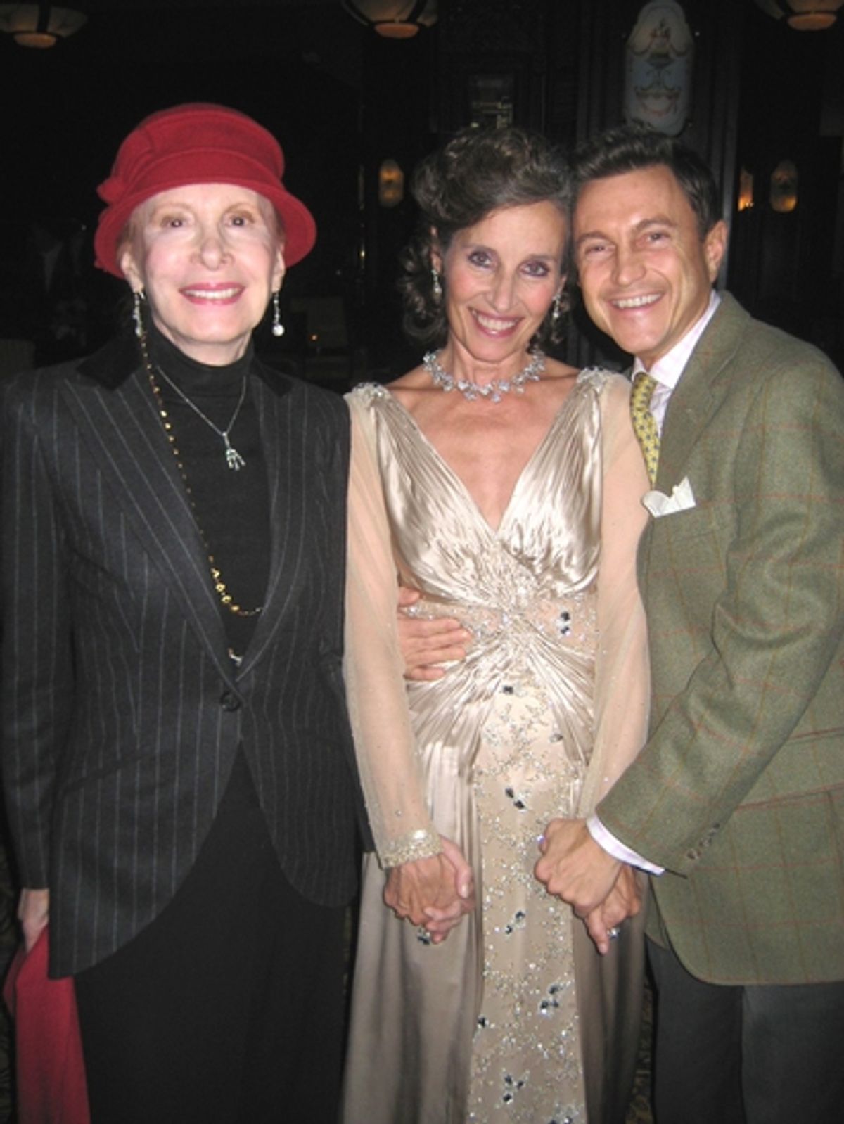 Barbara Carroll, Andrea Marcovicci and Jeff Harnar at 