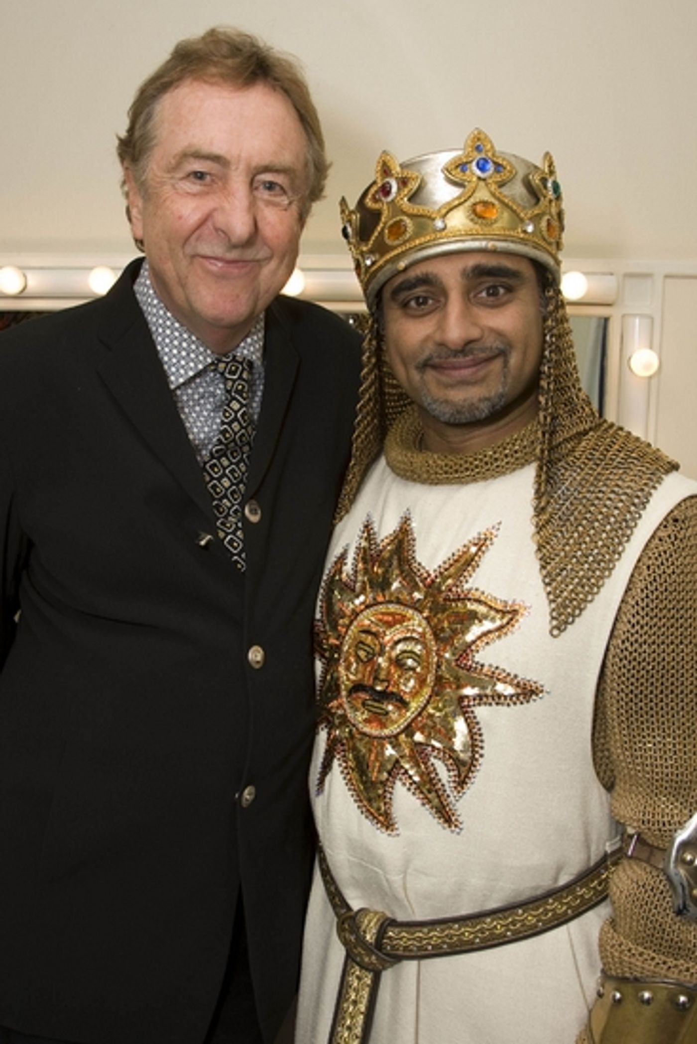 Photo Flash: Sanjeev Bhaskar And Eric Idle Of Spamalot  Image