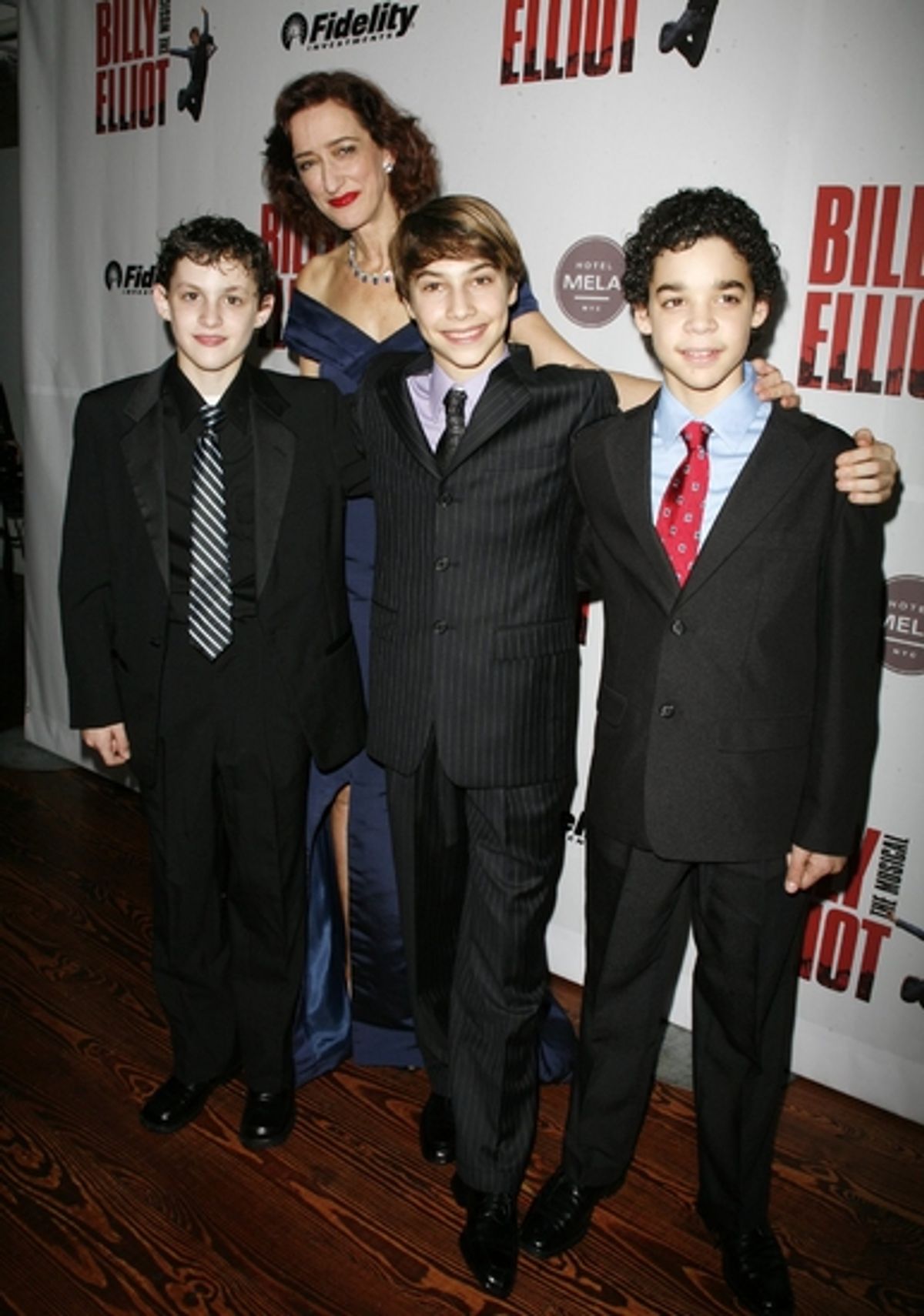 Haydn Gwynne, Trent Kowalik, Kiril Kulish and David Alvarez at 