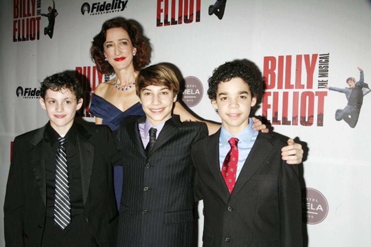 Haydn Gwynne, Trent Kowalik, Kiril Kulish and David Alvarez at 