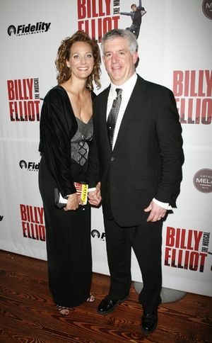 Gregory Jbara and wife Photo