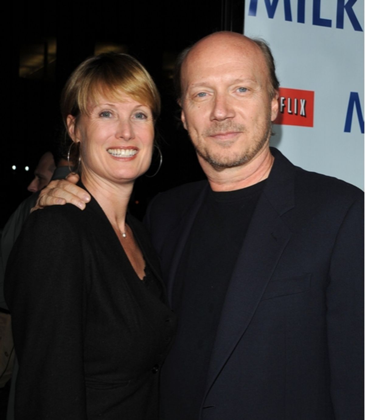 Deborah Rennard and Paul Haggis at 