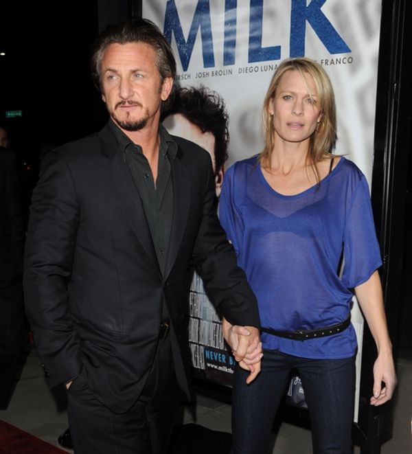 Sean Penn and Robin Wright Penn Photo