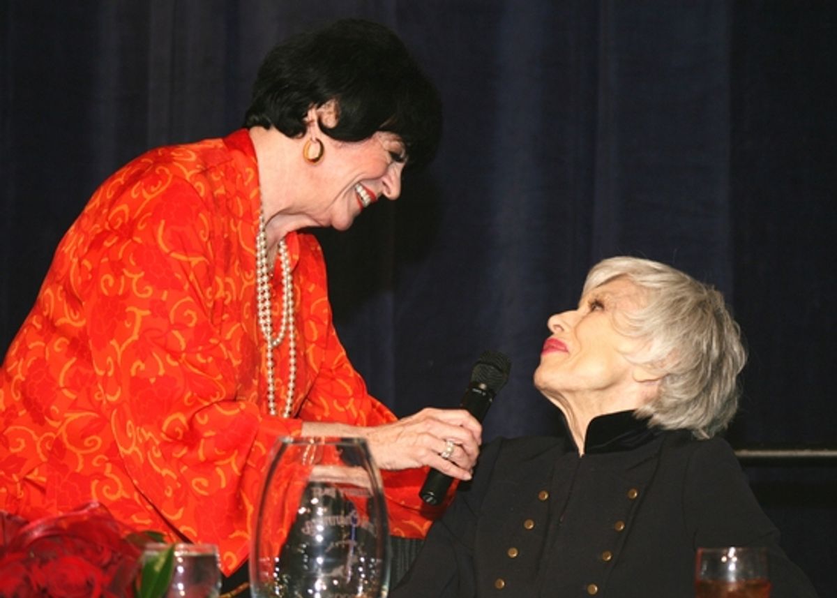  JoAnne Worley and Carol Channing at 