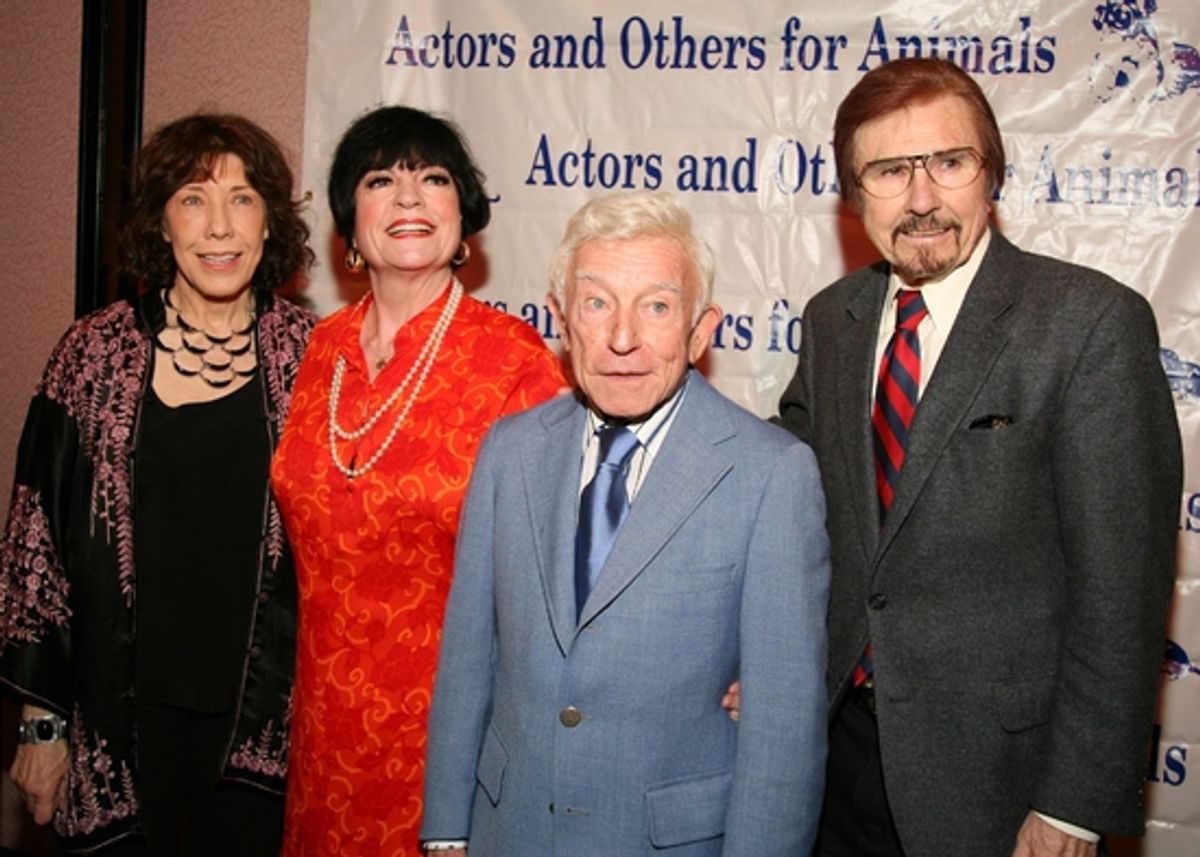 Lily Tomlin, JoAnne Worley, Henry Gibson and Gary Owens at 
