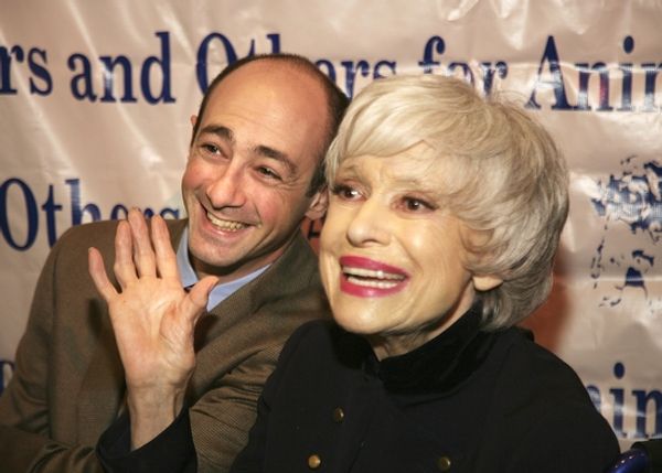 PJ Ochlan with Carol Channing Photo