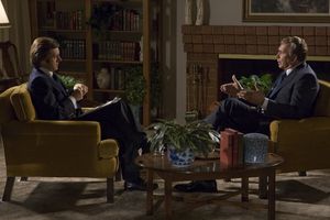 Michael Sheen and Frank Langella Photo