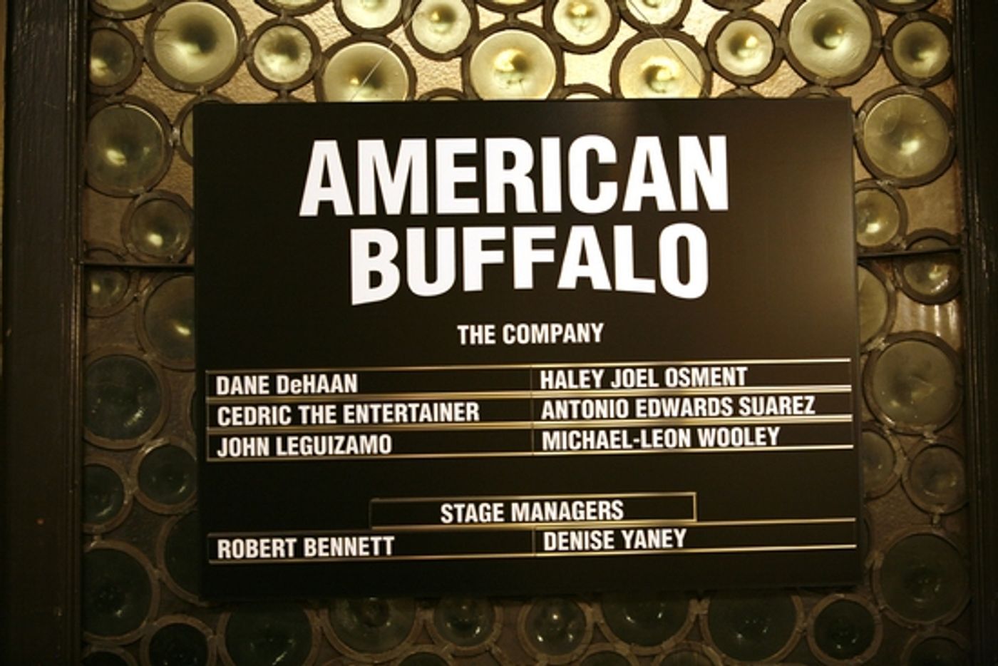 Photo Coverage: AMERICAN BUFFALO Curtain Call  Image
