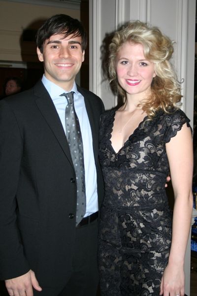 Adam Fiorentino and Scarlett Strallen Photo